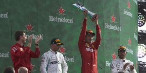 Foto zur News: Heimsieg für Ferrari: Leclerc mit Gänsehaut auf dem