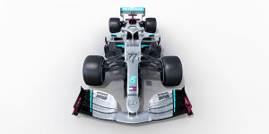 Foto zur News: Mercedes-Präsentation 2020: Neues Formel-1-Auto W11