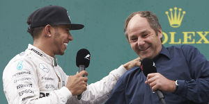 Foto zur News: Gerhard Berger: Manchmal rümpfe ich über Lewis Hamilton die