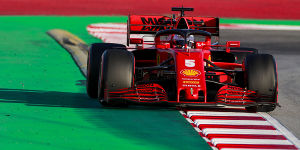 F1-Test Barcelona: Vettel bei SF1000-Debüt schneller als