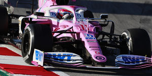 Foto zur News: Sergio Perez: &quot;Rosaroter Mercedes&quot; ist ein &quot;großes Risiko&quot;