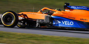 Foto zur News: Hosen runter in Barcelona: McLaren kündigt Performance-Runs