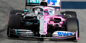 Racing Points "rosaroter Mercedes": Cyril Abiteboul hat