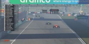 Foto zur News: Virtueller China-Grand-Prix: Charles Leclerc trickst sich
