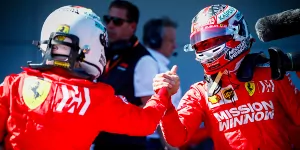 Foto zur News: Formel-1-Liveticker: Leclerc verrät: Was er an Vettel