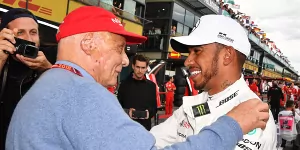 Foto zur News: Hamilton: Lauda dachte immer nur ans Racing, selbst kurz vor