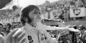 Foto zur News: Frankreich 1969: Als Jackie Stewart die Champagner-Dusche