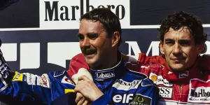 Foto zur News: Ayrton Senna: Wie er Nigel Mansell 1992 zum Weltmeister