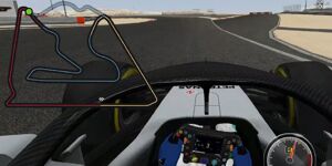 Foto zur News: Video: Der &quot;Oval&quot;-Kurs in Bahrain als Formel-1-Alternative?