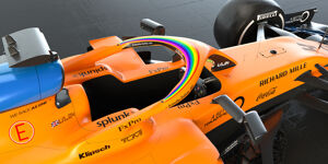 Regenbogen auf Autos #AND# Co.: Formel 1 startet