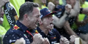 Foto zur News: Christian Horner: Jubel nach einem Sieg wird die größte