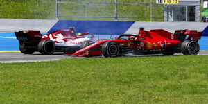 Foto zur News: Sebastian Vettel abgeschlagen auf P10: &quot;Froh, dass es nur