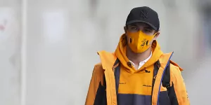 Foto zur News: &quot;War ein gebrochenes Herz&quot;: Lando Norris lacht