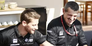 Foto zur News: Günther Steiner: Kein Problem mit Grosjean nach