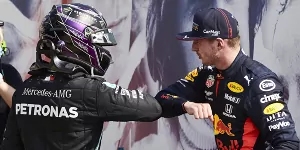 Foto zur News: WM-Kampf: Lewis Hamilton warnt vor Verstappen und Red Bull