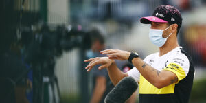 Foto zur News: Daniel Ricciardo: Bei Podium muss sich Abiteboul tätowieren