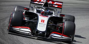 Foto zur News: Freitags-Überraschung Romain Grosjean im Haas: &quot;Zwickt