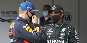 Foto zur News: Max Verstappen: Was soll Mercedes auch sonst sagen?