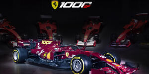 Foto zur News: Formel-1-Liveticker: Ferrari zeigt Jubiläumsdesign für
