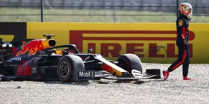 Foto zur News: &quot;Fucking Shitshow&quot;: Verstappen tobt nach Ausfall und über