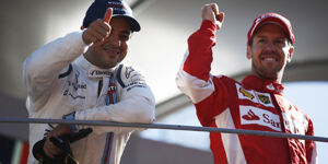 Foto zur News: Formel-1-Liveticker: Massa über Vettel-Aus bei Ferrari: