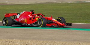 Foto zur News: Test in Fiorano: Mick Schumacher wieder im Formel-1-Ferrari!