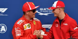 Foto zur News: Kimi Räikkönen: Mick Schumacher ist &quot;eine Kopie seines