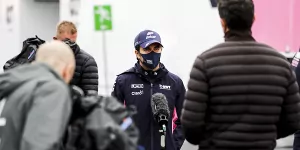 Foto zur News: &quot;Dauert noch ein bisschen&quot;: Sergio Perez spricht über seine