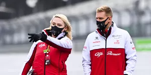 Foto zur News: &quot;War interessant&quot;: Mick Schumacher auch ohne Fahrt dankbar