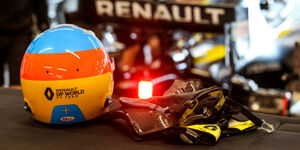 Foto zur News: Vor Alonso-Filmtag: Zwei Renault-Mitglieder positiv auf