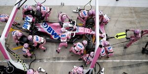Foto zur News: Sergio Perez: Wieso Racing Point den dritten Platz im Rennen