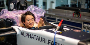 AlphaTauri bleibt noch in Imola: Formel-1-Test für Yuki