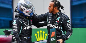 Foto zur News: Hamilton über Bottas: Nicht einfach, mein Teamkollege zu