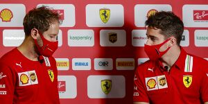Vettel und Leclerc versichern: Keine dicke Luft mehr bei