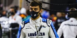Foto zur News: George Russell als Ersatz für Lewis Hamilton beim Sachir-GP