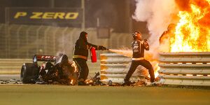 Sportwarte nach Einsatz beim Feuerunfall von Grosjean