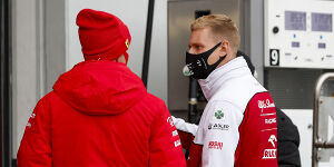 Foto zur News: Sebastian Vettel über Mick Schumacher: &quot;Bin immer noch ein