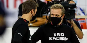 Foto zur News: Kevin Magnussen: Ich muss echt meinen Hut vor Romain ziehen!