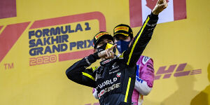 Erstes Podium für Ocon: Keine Wette mit Renault-Teamchef