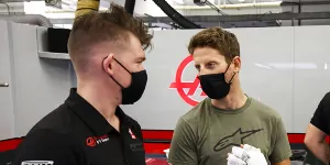 Foto zur News: Romain Grosjean: Psychologin war gleich am Dienstag bei ihm