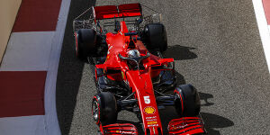 Foto zur News: 2021er-Unterboden getestet: Vettel hilft bei Entwicklung des