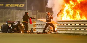 Foto zur News: Romain Grosjean erklärt: Darum habe ich Kwjat nicht gesehen