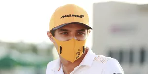 Foto zur News: McLaren-Pilot Lando Norris in Dubai positiv auf das