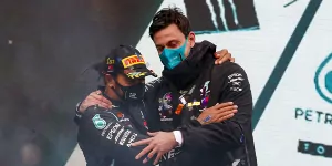 Foto zur News: Toto Wolff: Haben Lewis nicht mit George Russell gedroht