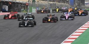 Foto zur News: Formel 1 gibt Startzeiten für Rennen der Saison 2021 bekannt