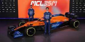 Foto zur News: F1-Präsentationen 2021: McLaren gibt Startschuss mit dem