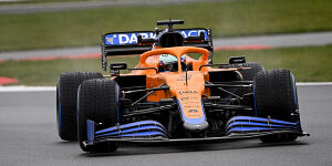 Foto zur News: McLaren MCL35M: Welche Geheimnisse beim Shakedown enthüllt