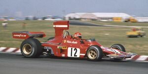 Foto zur News: Alesi und Arnoux fahren in Monaco Formel-1-Ferrari von 1974