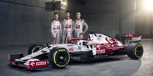 Foto zur News: Formel-1-Launch in Warschau: Alfa Romeo präsentiert den C41