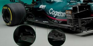 Formel-1-Technik: Die Neuerungen am Aston Martin AMR21
